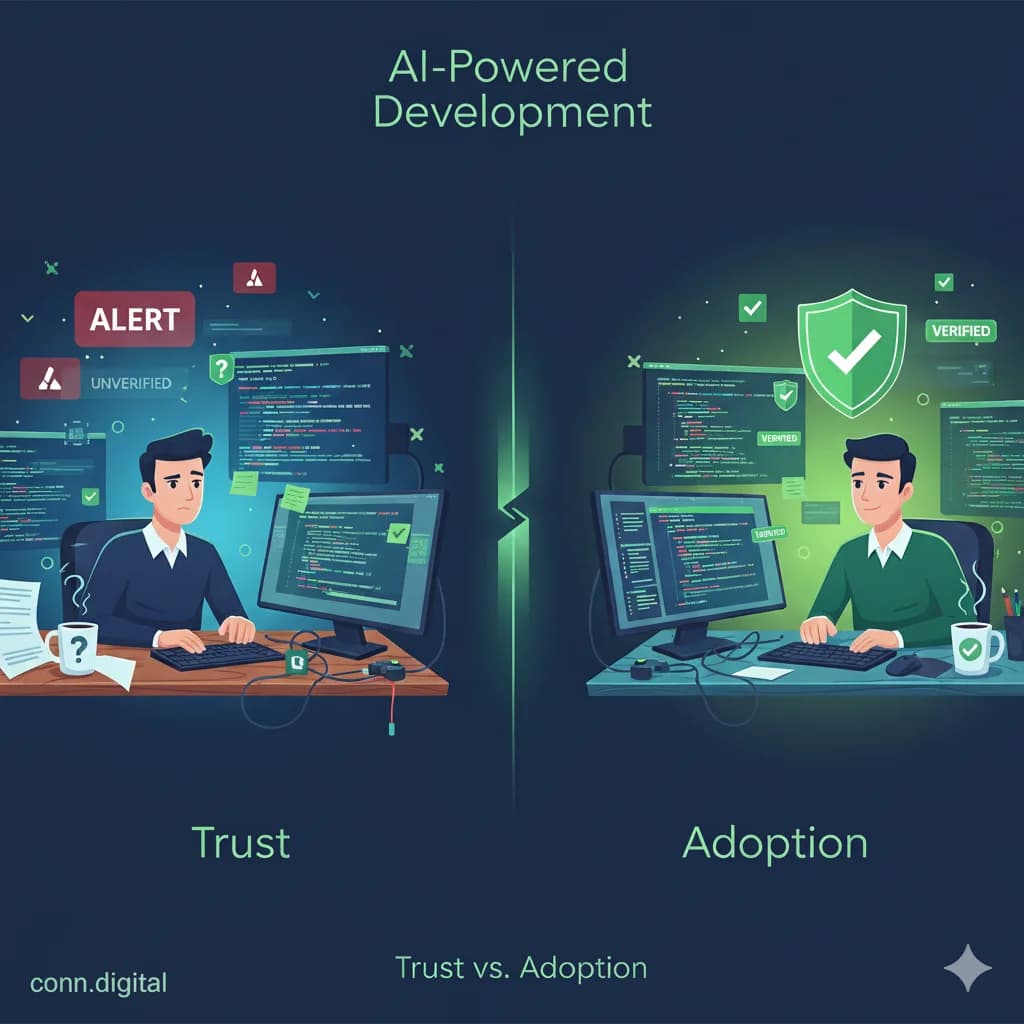 The Developer's AI Trust Crisis: Why 84% Use AI But 46% Don't Trust It
